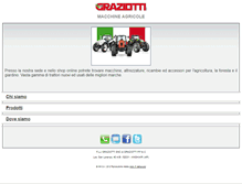 Tablet Screenshot of graziotti.it